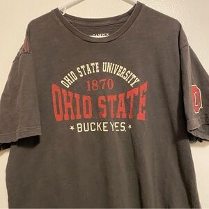 Ohio State University 1870 Buckeyes Shirt Mens Size XXL Campus Heritage Pullover